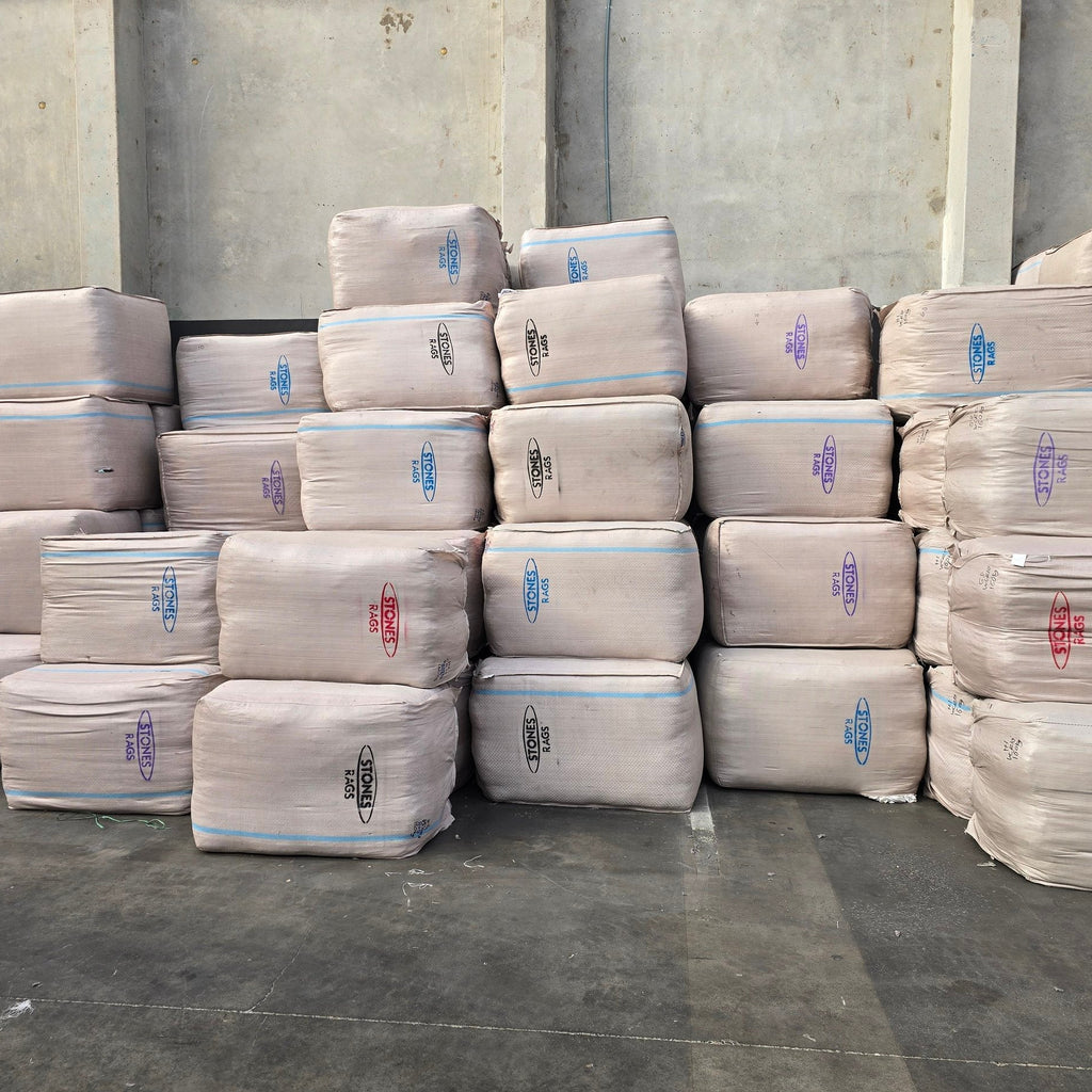 Coloured T-Shirt 2nd Grade Rags - 200kg Bale