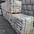 Colour T-Shirt Rags 10kg - Pallet of 42 Bags