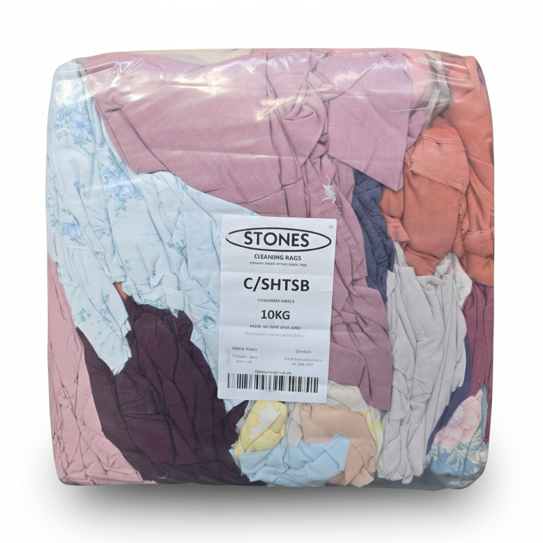 Cotton Sheet Rags - 10kg Bag – Stones Rags