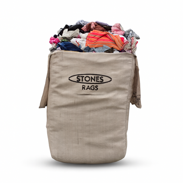 Cotton Mixed Rags - 200kg Bale