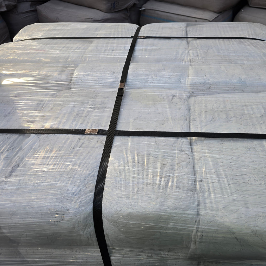 White T-Shirt 10kg Bag - Pallet of 42 Bags