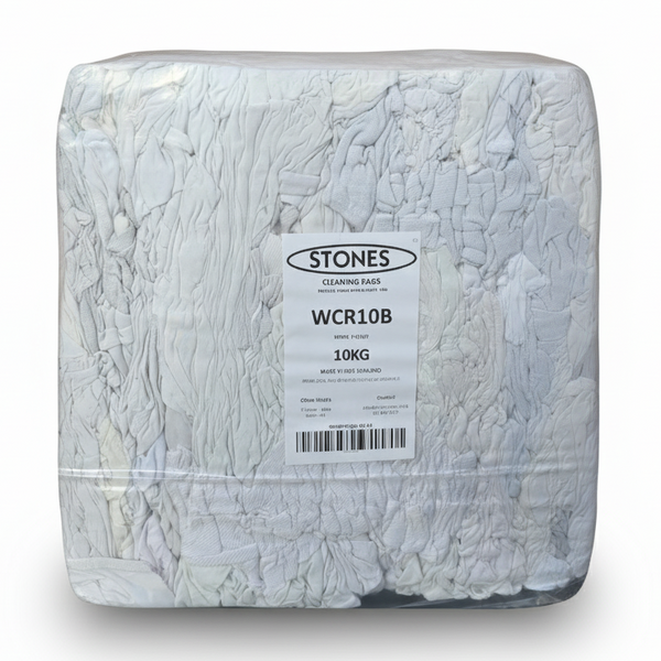 White T-Shirt 10kg Bag