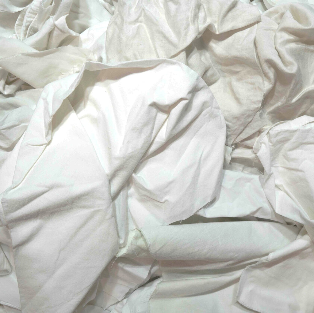 White Low Lint Rags 10kg Bag